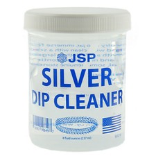 Sterling Silver Dip Cleaner Tarnish Remover 925 Jewelry Cleaning Solution 8oz