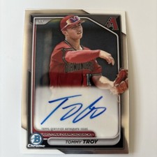 Tommy Troy 2024 Bowman Chrome Prospects Autograph #CPA-TT 