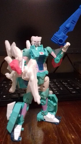 Scylla -Tentakil unpainted conversion kit for POTP Deluxe Moonracer Transformers