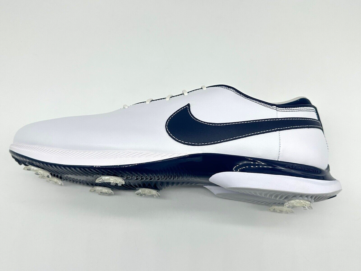 Nike Victory ゴルフシューズ ホワイト/ネイビー Nike Air Zoom Victory Tour 2 Men's Size 15 White Navy Blue Golf