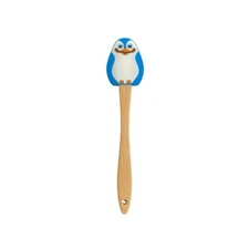 Blue Penguin Wooden Handle Silicone Scrapper/Baking Tools Stirring Spatula