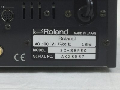 Roland Sound Canvas Sound Generator SC-88Pro C0013 | eBay