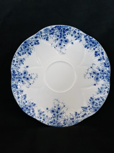 Shelley England Dainty Blue Teacup And Saucer, Rare - Picture 9 of 12