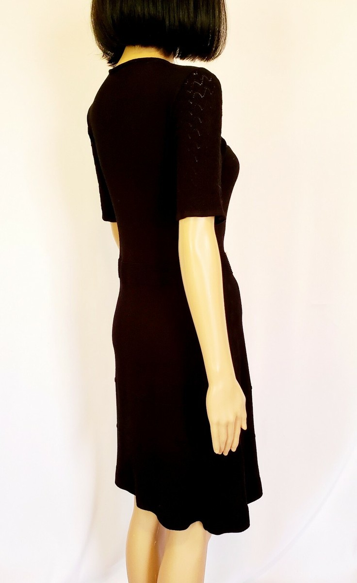 laundry by design sweater dress Laundry by Design | Dresses | Laundry By Design Blue White Print Dress With Draped Detail On Front Button Clo