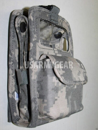 US Army Molle ACU Smart Moblie Cell Phone GPS Case Cover Radio Flip Down Pouch - Picture 3 of 7