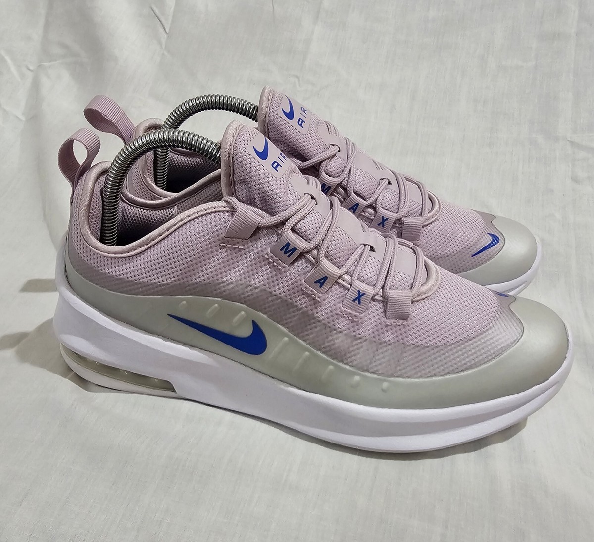 靴 Nike Air Max Axis Women's Shoes Nike Air Max Axis Womens White Metallic Platinum-Size 7.5 | eBay