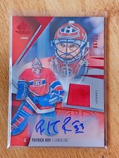 2023-24 SP GAME USED JERSEY AUTOGRAPH PATRICK ROY 06/15 🔥🔥🔥