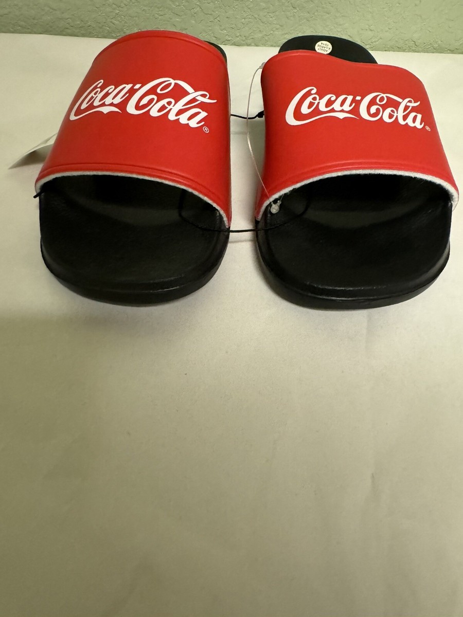 Coca Cola slides sandals mens sz 13 red black Coca Cola slides sandals mens sz 13 red black | eBay main image 3