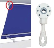 ARGANO, ARGANELLO INGRANAGGIO PER TENDE DA SOLE A CADUTA. ACCESSORI RICAMBI KIT.