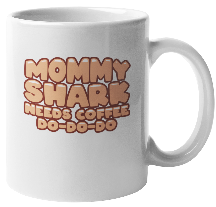 Mommy Shark Funny Coffee & Tea Gift Mug