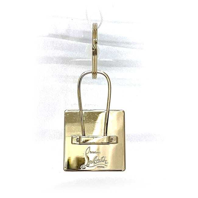 Christian Louboutin Key Ring f-22303 Gold 1225131 GD21 Good