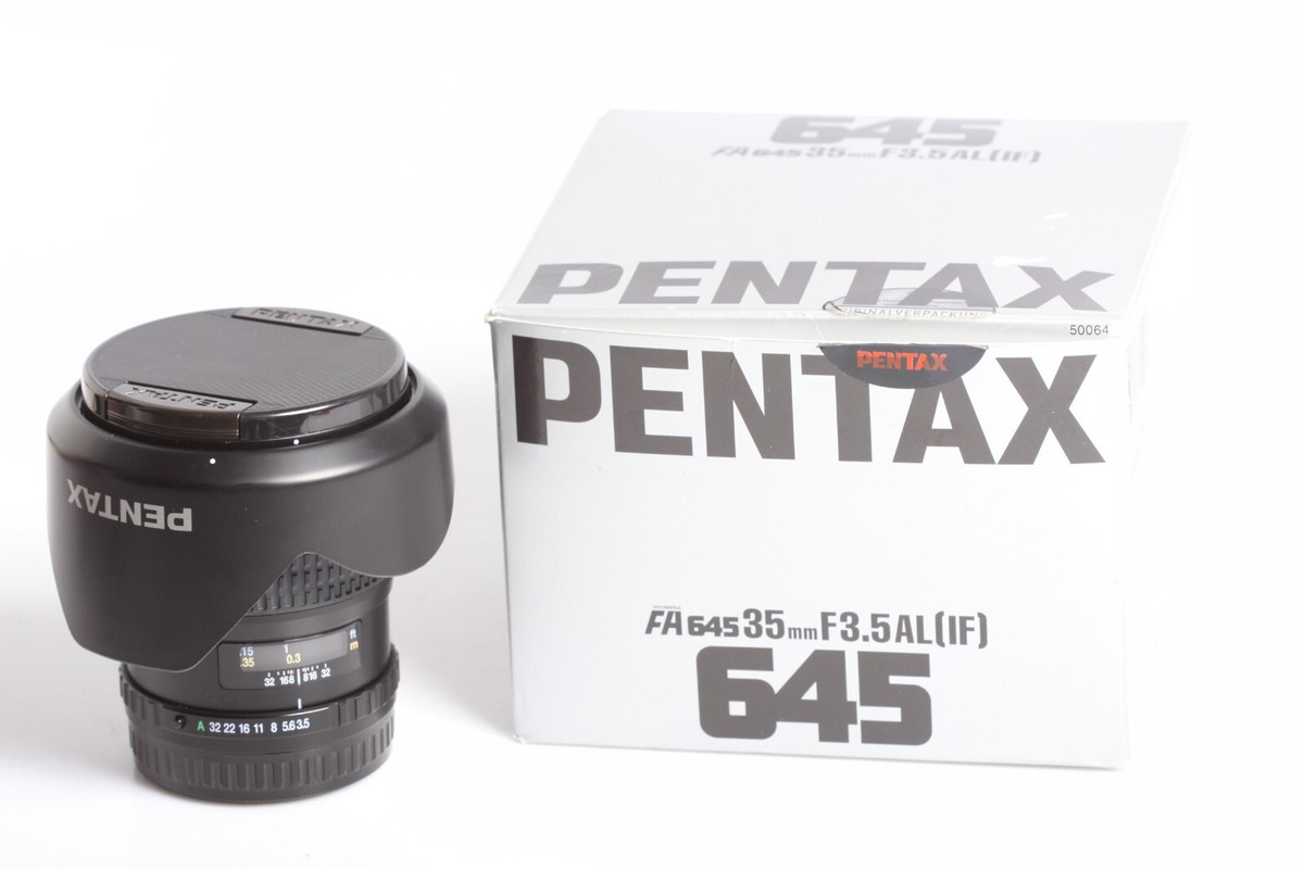 Pentax SMC Pentax-FA 645 3,5/35 AL IF Wide Angle Lens 35mm Pentax SMC Pentax-FA 645 3,5/35 AL IF Wide Angle Lens 35mm