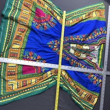 Dashiki African Blouse Women Traditional Dress Top Elastic Bunch Waist Tribal