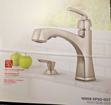 Delta 16959-SPSD-DST Montauk MagnaTite Kitchen Faucet SpotShield Stainless