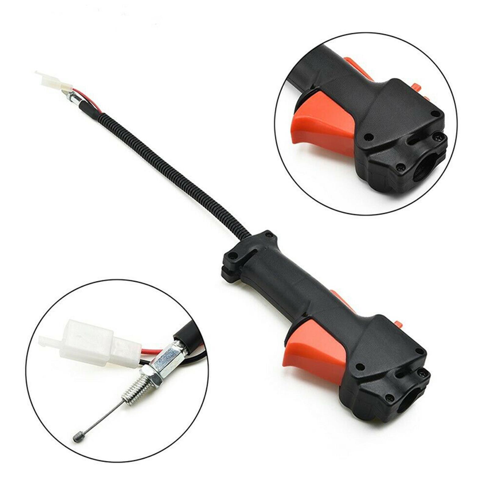 Handle Switch Throttle Trigger Cable For Strimmer Trimmer BrushCutter TOOL