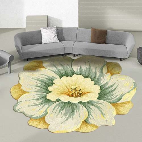 Modern Area Rug Round Carpet Bedroom Door Floor Anti-slip Entry Door Mat - Bild 10 von 38