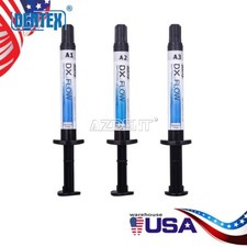 Dentex Dental Flowable Light Cure Composite Resin Medium Flow A1/A2/A3 Syringe