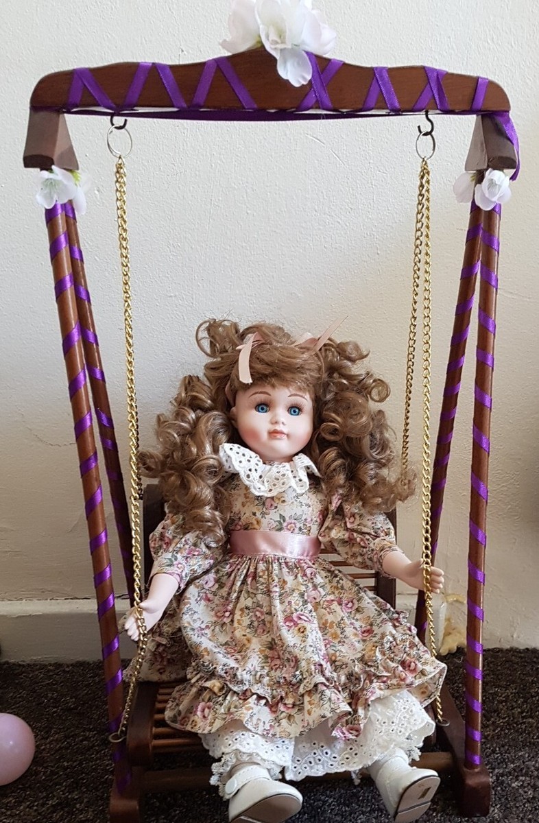 Vintage Porcelain Doll Swing Not Included | eBay UK