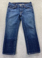 Citizens of Humanity Sz 27 Kelly 063 Stretch Low Waist Cropped Jeans Fits 29 