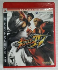 Street Fighter IV Greatest Hits (Sony PS3 2009) Pre-owned (Working) Not CIB Read