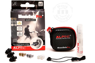 Alpine Music Safe Pro Gehörschutz Schwarz (Neue Version)