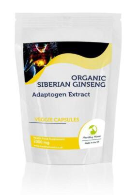 Siberian Ginseng 30 Capsules HMMetabolism Formula