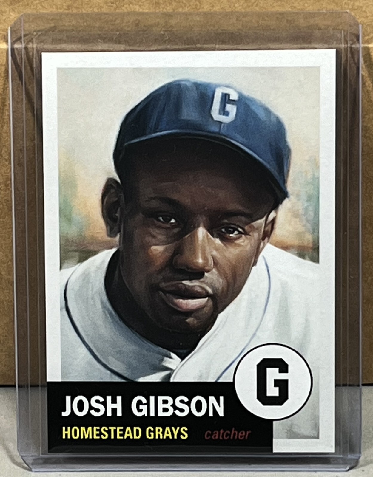 2022 TOPPS LIVING SET #500 JOSH GIBSON HOMESTEAD GRAYS HOF Print Run 4085