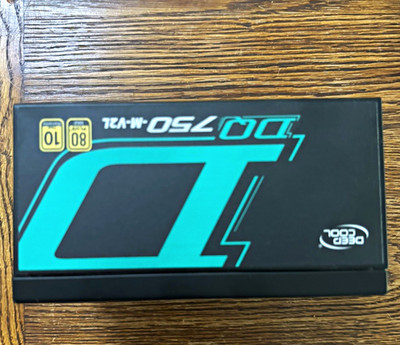 DeepCool DQ750-M-V2L 750W ATX Power Supply 80 PLUS Gold Black