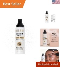 Hydrating SPF 30 Makeup Setting Spray - 16 Hour Protection  Shine Boost