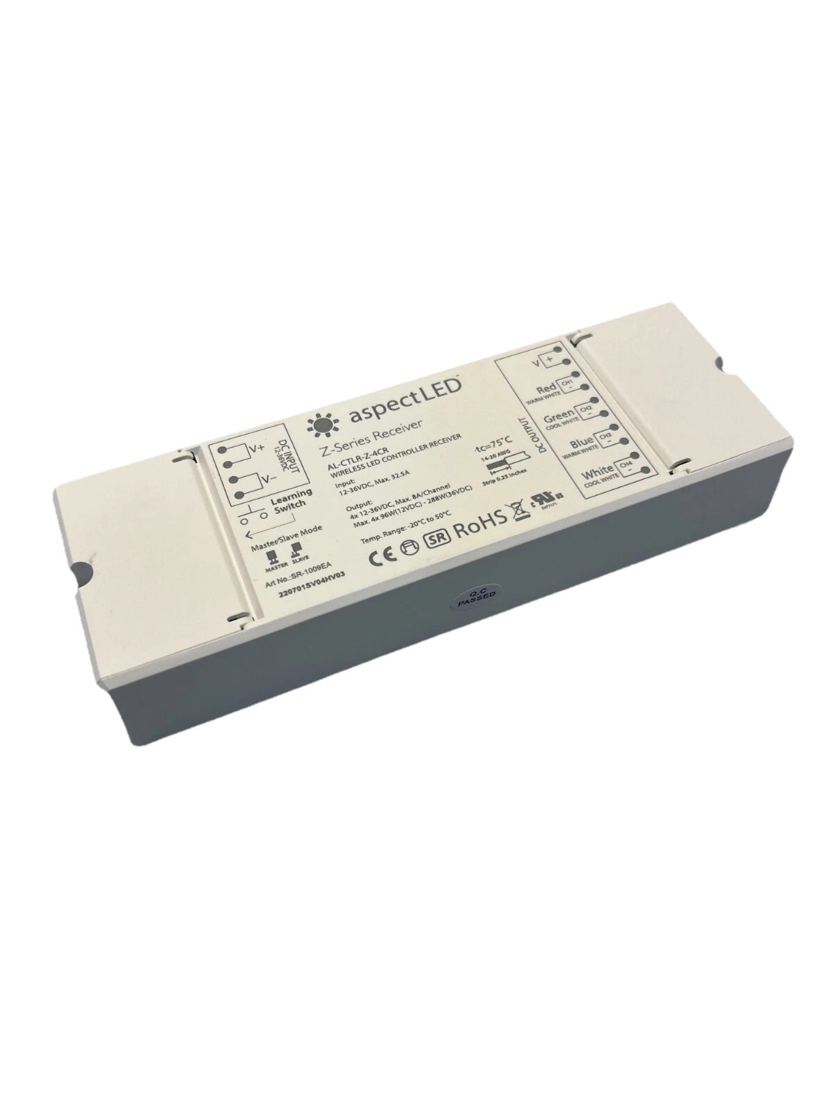 Aspect LED Z-Series Wireless LED Controller/Receiver AL-CLTR-Z-4CR