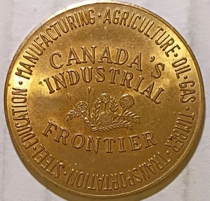 Edmonton, Canada - Canada's Industrial Frontier Medal