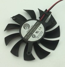 BRUSHLESS FAN 53mm power logic PLD06010S12L 12v 0.20A video card Fan 2Pin