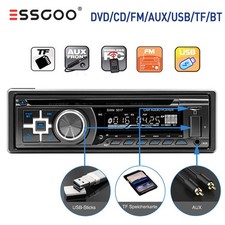 Autoradio Mit CD DVD Player MP3 USB Bluetooth FM AUX SD Eingang TF Single 1 DIN