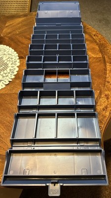 ROLYKIT Organizer Roll-Up Case Storage Box. Blue In Color.