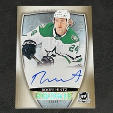 ROOPE HINTZ GOLD Rookie Oncard Autograph  1/36 2018-19 Upper Deck The Cup #131