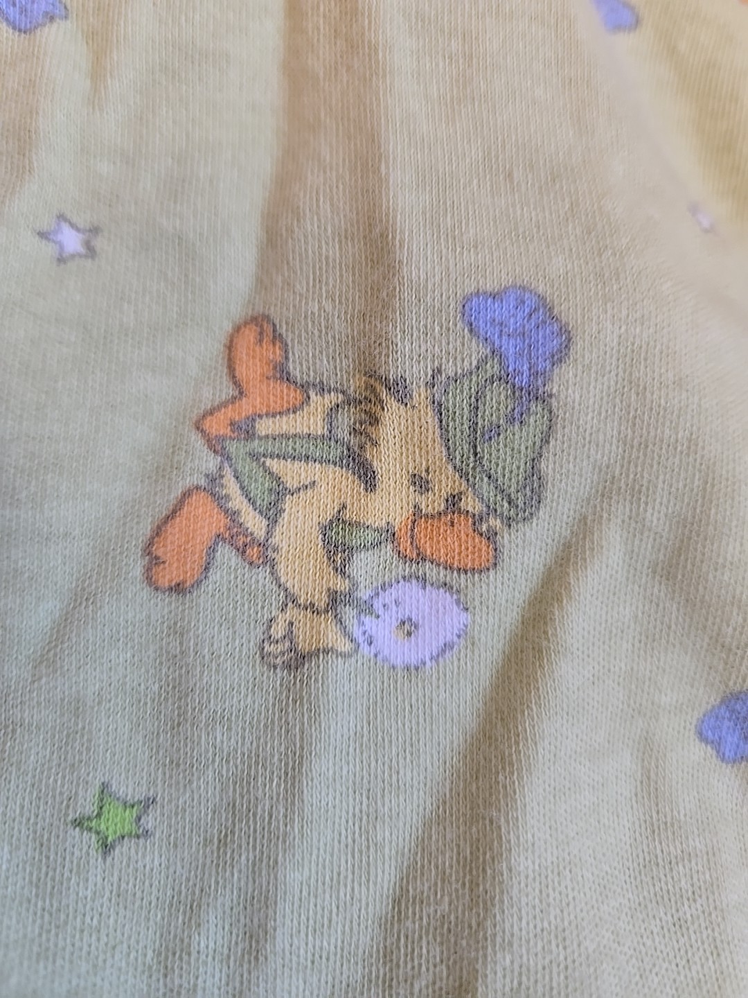 3-6 M Little Suzy's Zoo One Piece Romper Baby Outfit Vtg Y2k 90s/00s Duck