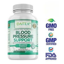 Premium Blood Pressure Support Supplement Support Heart Health 120 Capsules