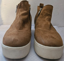 Womens Tan Soda Zipup High Tops Shoes/ US Siz...
