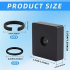 3/8" Impact Retaining Ring Fits Milwaukee 3/8 Impact Friction Ring Clip With Hog