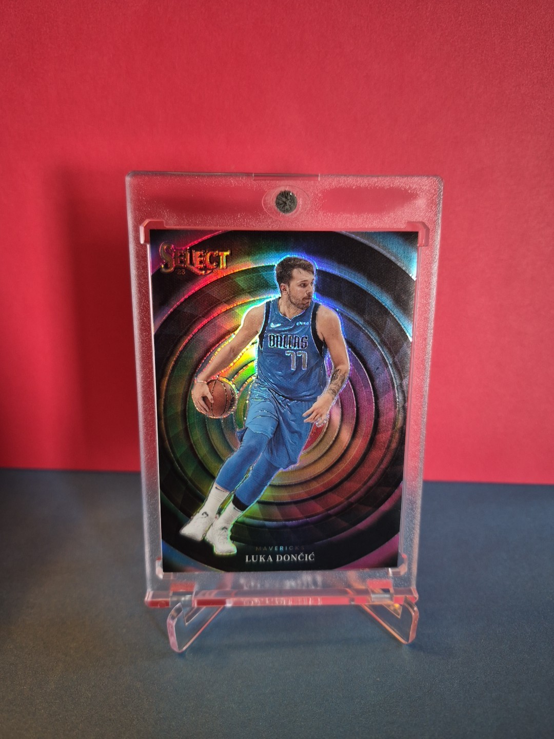 2023-24 Panini Select Luka Doncic #21 Color Wheel Case Hit SSP