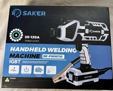 Saker SK-PWM110 Handheld Welding Machine w/ IGBT (NEW-OPEN BOX)