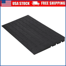 4" Rise Rubber Threshold Ramp Doorway Wheelchair Ramp for Wheelchairs ,Scooter
