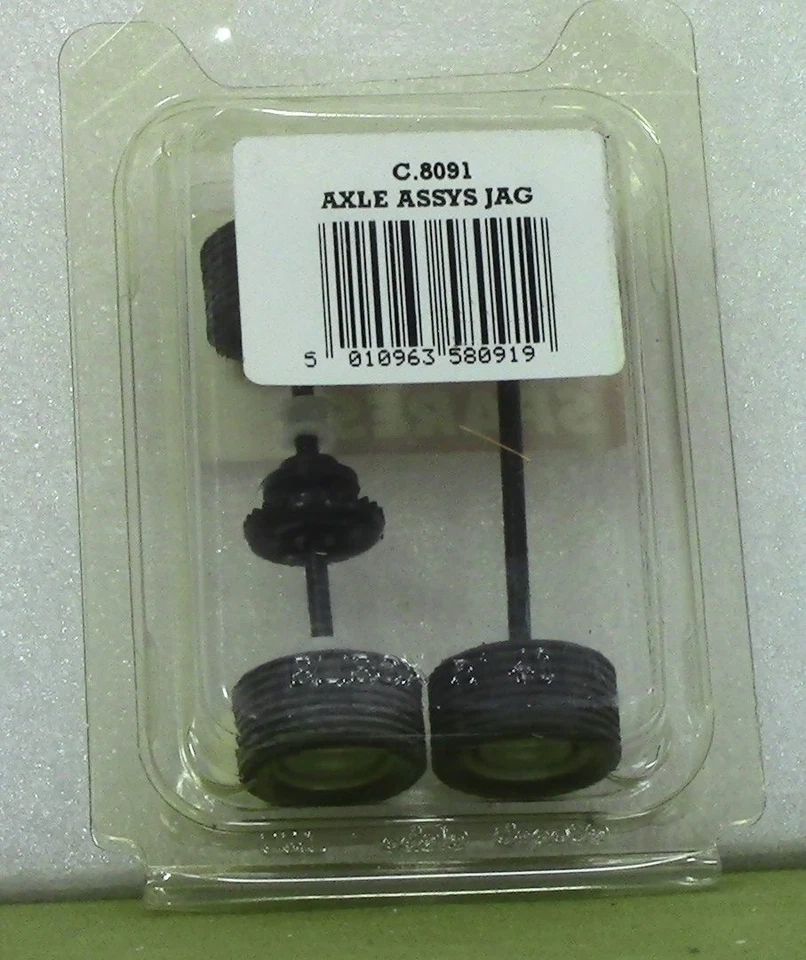 Scalextric C.8091 Axle Assemblies (Jaguar XJ220) new in pack - see close-ups! - Image 2 of 4