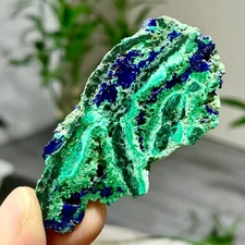 33G Best Natural Azurite/Malachite raw Crystal Mineral Specimen