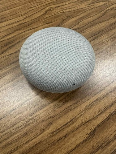 Google Nest Mini 1st Generation Bluetooth Speaker Chalk Gray Wireless 1716 - Picture 4 of 5