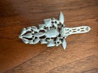 Vintage DOCTOR DRESS Sparkling Ice Rhinestone Dress Clip Fur Clip 1930s — photo 6