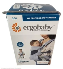 Ergobaby 360 All-Position Baby Carrier (12-45 Pounds) - Pearl Grey