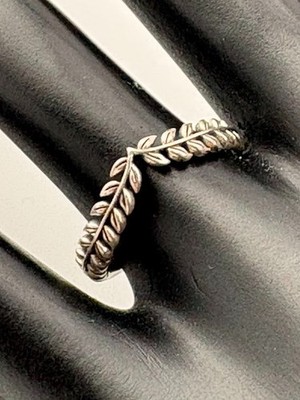 PANDORA ALE 925 STERLINGSILBER RING LEBHAFTER WUNSCH WEIZENKORN GRÖSSE 7 PROSPER 1821