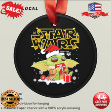 Baby Yoda starwars Christmas Ornament