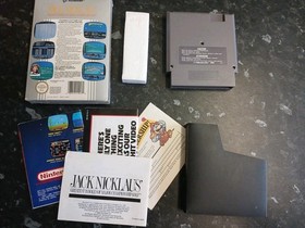 Jack Nicklaus Golf Game-Nintendo Entertainment System NES-Boxed with manual 